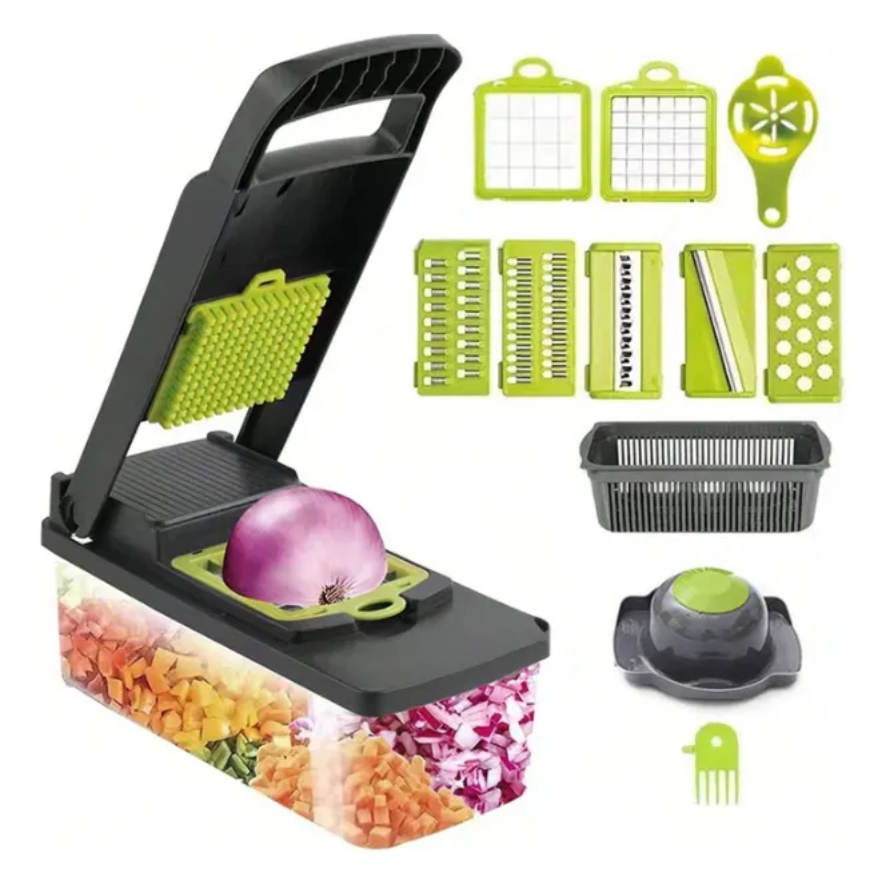 Rallador Picador Verduras 14en1