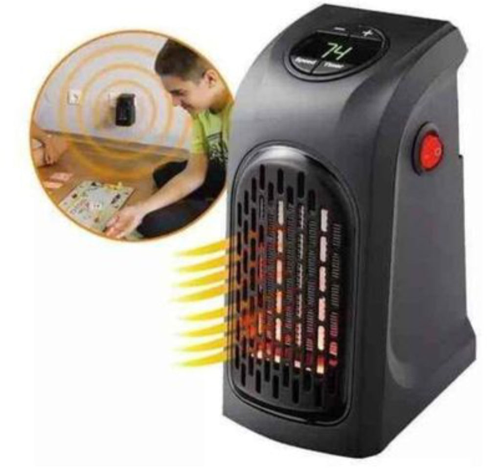 Calefactor Portatil De Pared | Calefactor Eléctrico Compacto para Hogar y Oficina