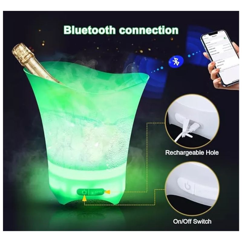Cubitera Parlante Bluetooth 5L