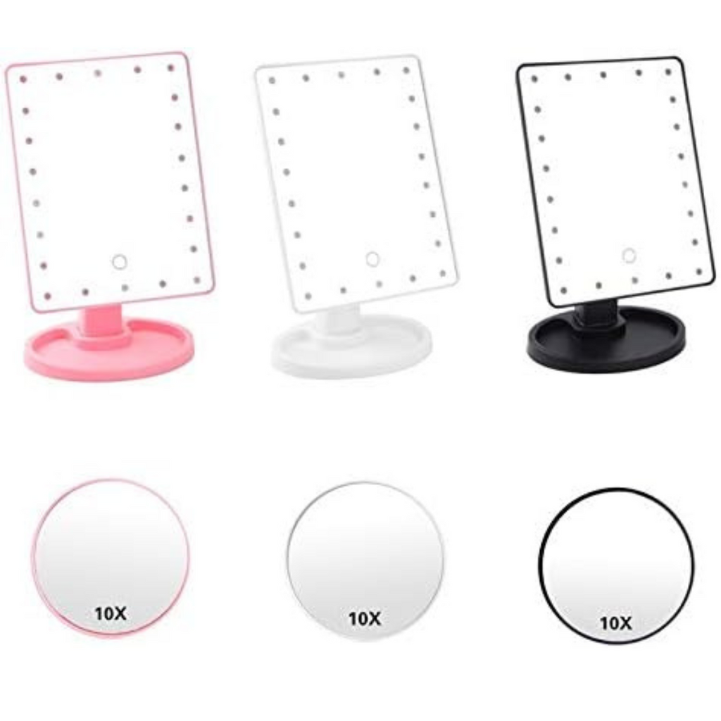 Espejo Maquillaje LED 360°