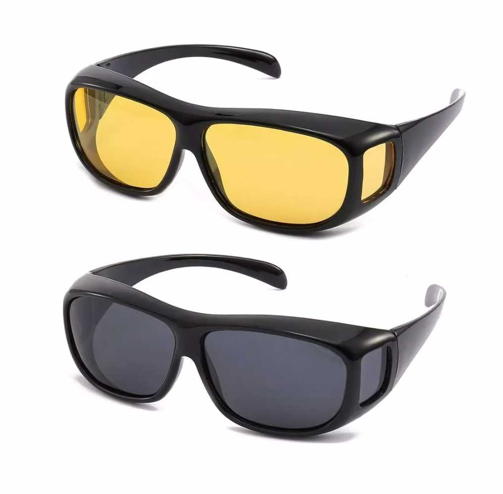Gafas Sol HD Día/Noche x2