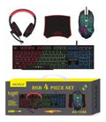 Kit Gamer RGB 4 Piezas
