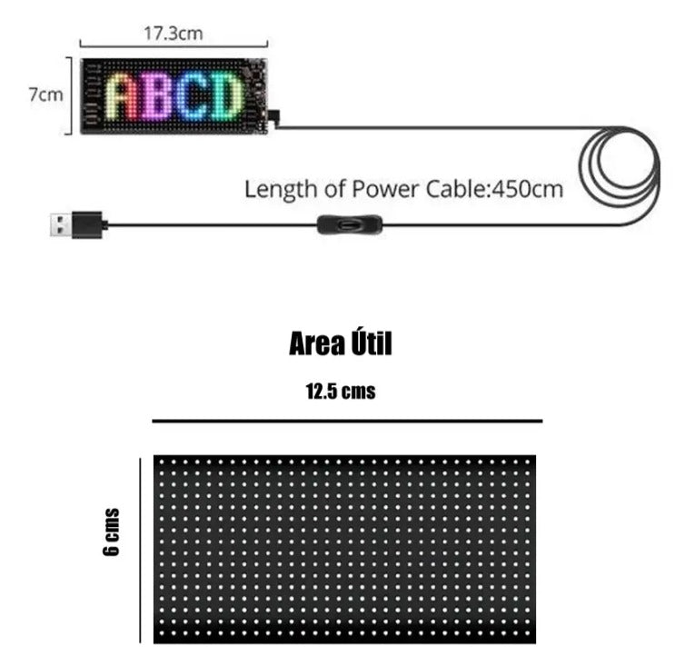 Letrero LED Programable
