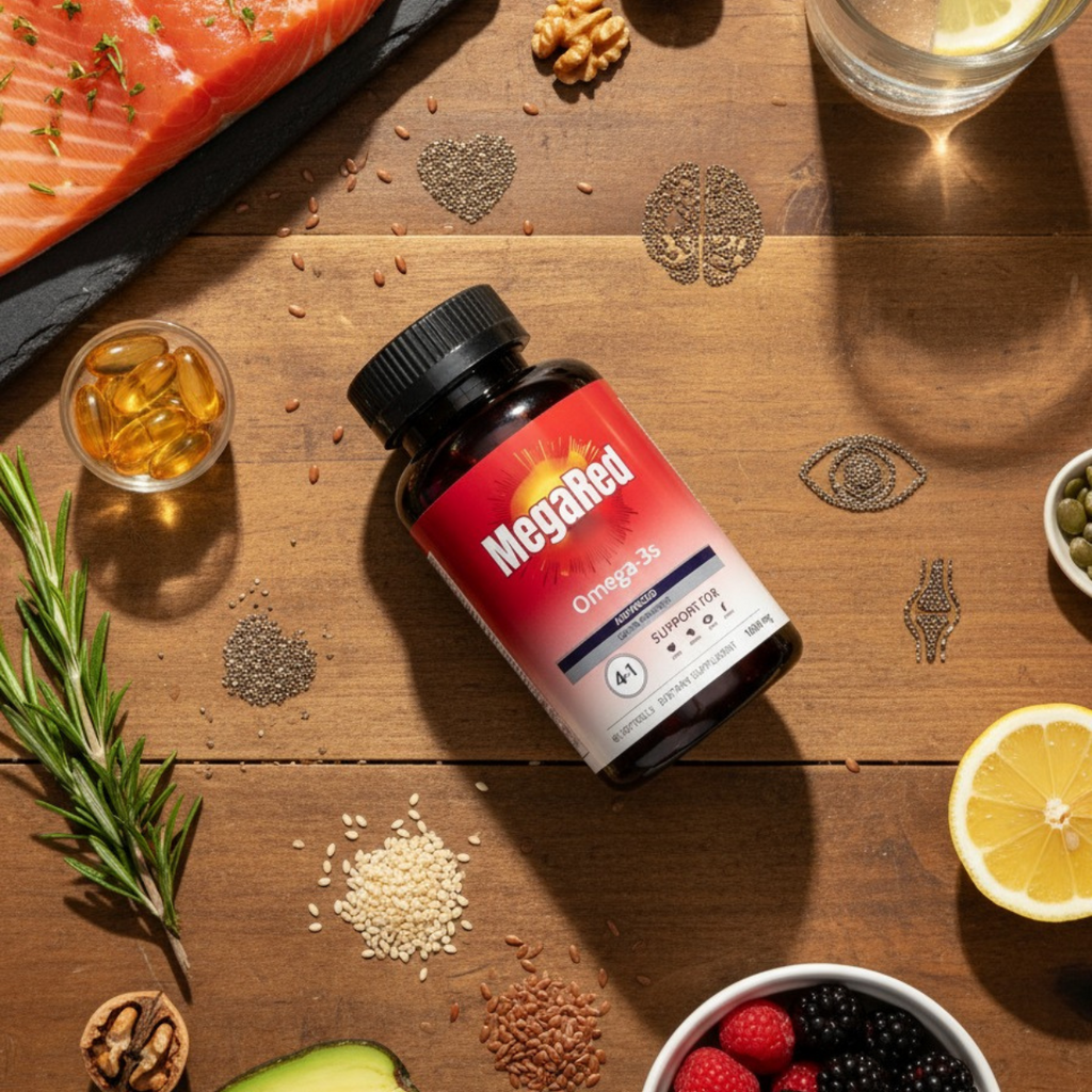 MEGARED Omega 3 Pack x3