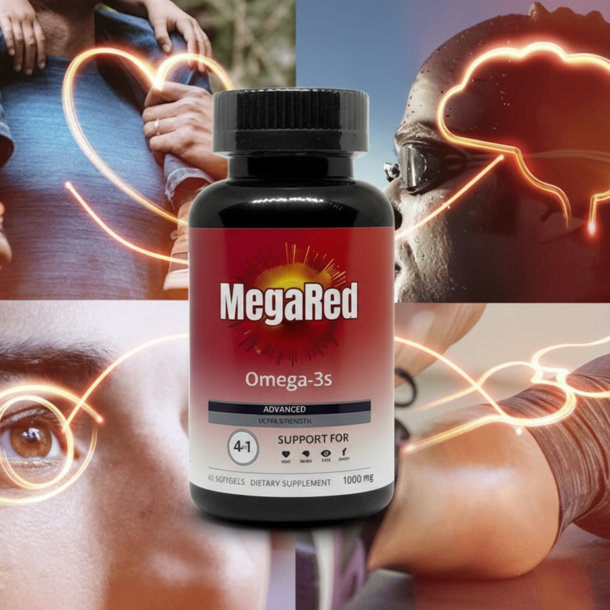 MEGARED Omega 3 Pack x3