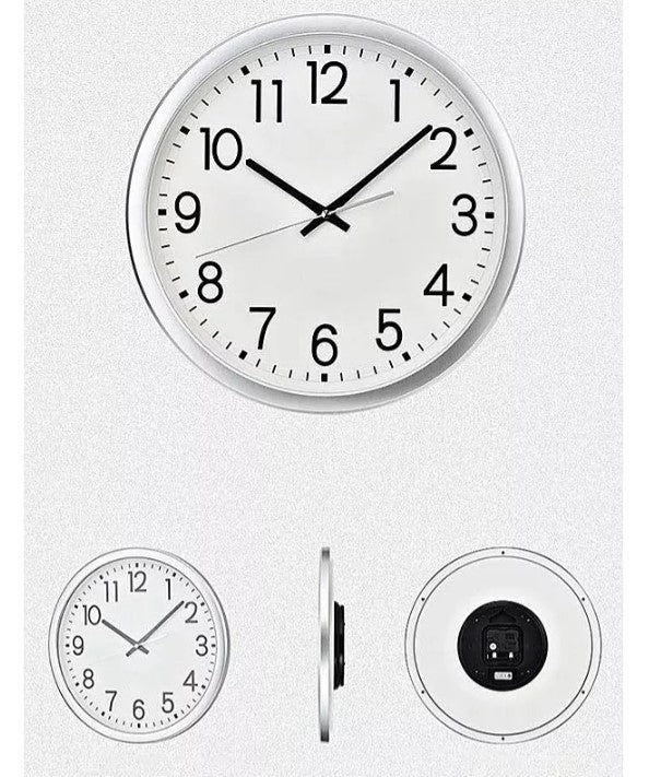Reloj Pared Metal Moderno